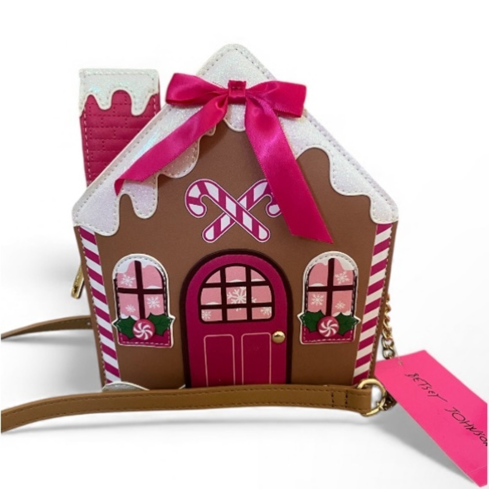 Betsey Johnson Gingerbread Crossbody